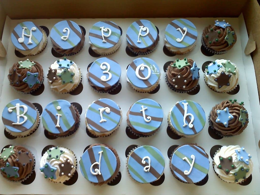 Decorated Gourmet Cupcakes