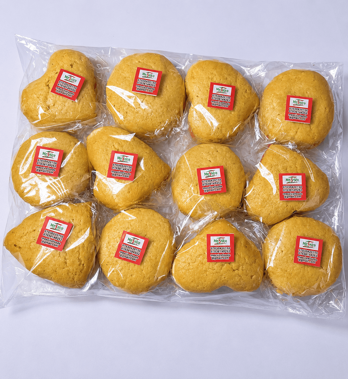 Artisanal Celebration Packaged Muffins (Pack of 6)